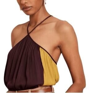 Banana Republic | Colorblock Halter Top | EUC | Size: M